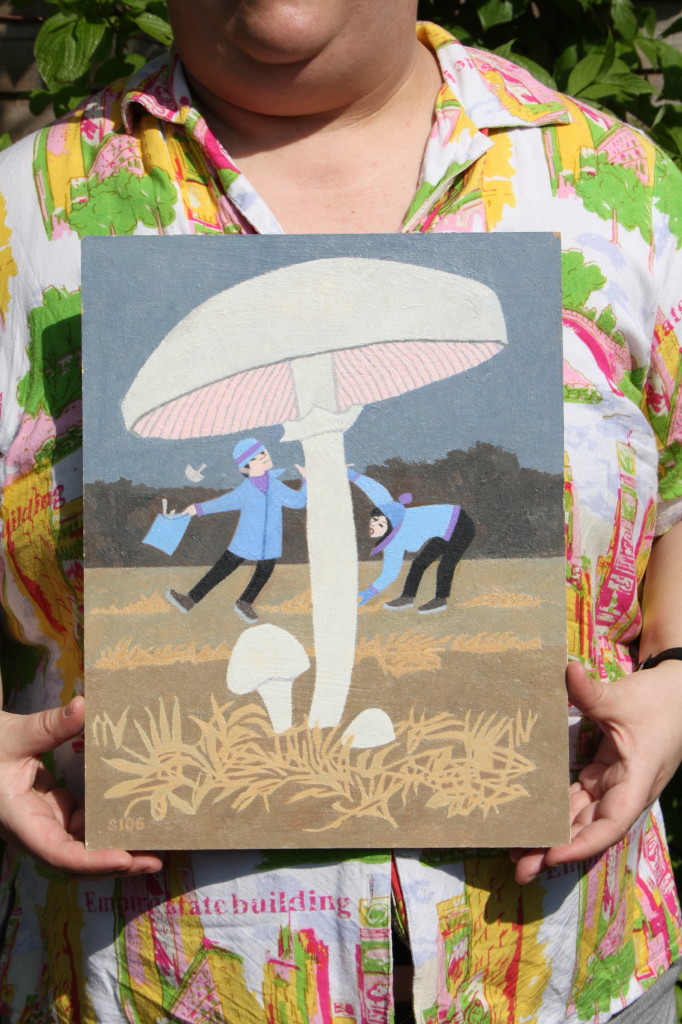 Mushroom, a painting by Stewart Irwin