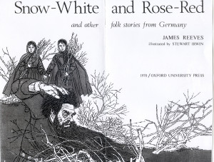 Black and white illustration by Stewart Irwin